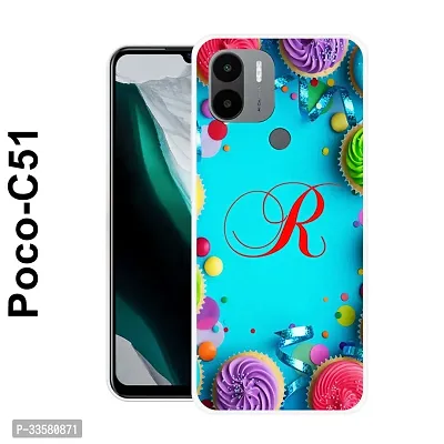 Stylish Silicon Back Cover for Poco C51