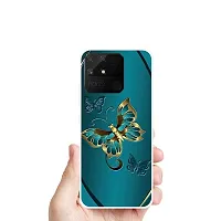 Stylish Silicon Printed Back Case Cover for Realme Narzo 50A-thumb2