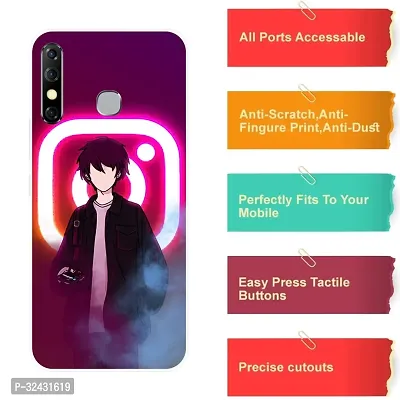 Infinix Hot 8 Printed Mobile Back Cover-thumb4