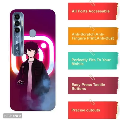 TECNO SPARK 7 PRO PRINTED NEW STYLISH Mobile Back Cover BY RADHE ENTERPRISE-4-thumb4