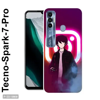 TECNO SPARK 7 PRO PRINTED NEW STYLISH Mobile Back Cover BY RADHE ENTERPRISE-4-thumb0