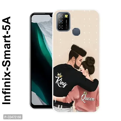 Printed Stylish Mobile Back Cover For Infinix Smart 5A-thumb0