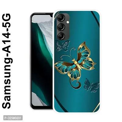 Stylish Silicon Printed Back Case Cover for Samsung A14 5G