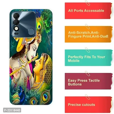 Designer Printed Mobile Back Cover For Tecno Spark 8-thumb3