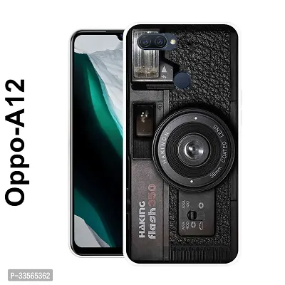 Stylish Silicon Back Cover for Oppo A12-thumb0