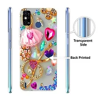 Stylish Multicolored Silicone Printed Back Case Cover For Tecno Spark Go 2021-thumb1