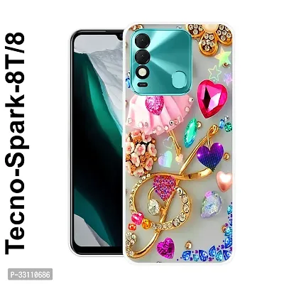 TECNO SPARK 8T PRINTED NEW STYLISH Mobile Back Cover BY RADHE ENTERPRISE-12