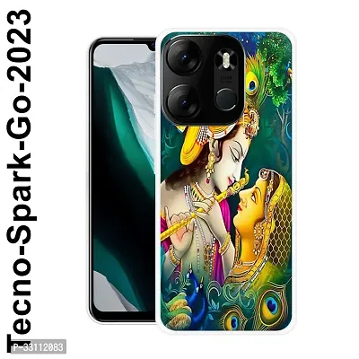 Stylish Silicon Back Cover for Tecno Spark Go 2023