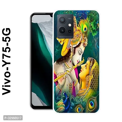 Designer Printed Mobile Back Cover For Vivo Y75 5G