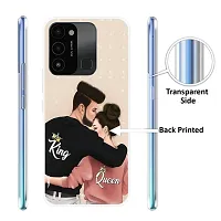 Stylish Silicon Back Cover for Tecno Spark Go 2022-thumb1