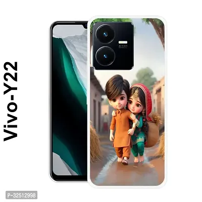 VIVO Y22 PRINTED Mobile Back Cover BY RADHE ENTERPRISE