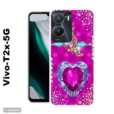 Designer Printed Back Cover for Vivo T2X 5G