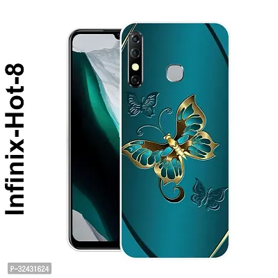 Infinix Hot 8 Printed Mobile Back Cover-thumb0