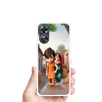 Stylish Back Cover for Oppo A17-thumb2