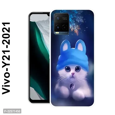 Designer Printed Back Cover for Vivo Y21-thumb0