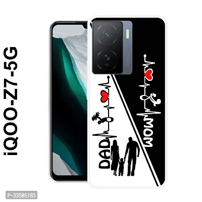 PRINTED NEW STYLISH, FLEXIBLE, PREMIUM Mobile Back Cover BY RADHE ENTERPRISE IQOO Z7 5G-20-thumb0