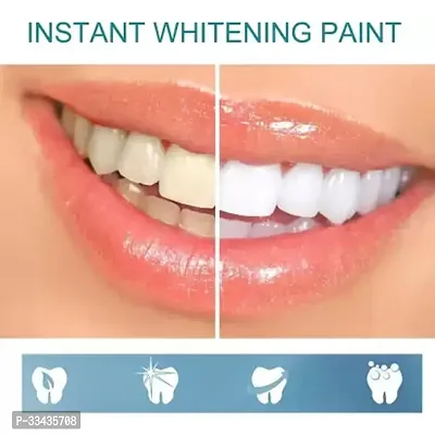 Teeth Whitening Toothpaste Makes You Reveal Perfect  White Teeth, Natural Whitening Toothpaste Mousse with Fluoride Deeply Clean Gums Remove Stains (Pack Of 1)-thumb2