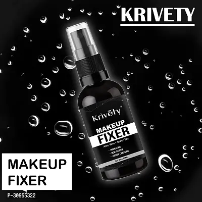 Long lasting Misty Finish Professional Makeup Fixer Spray for Face makeup Primer (50ML)-thumb0