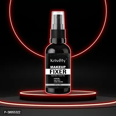 Long lasting Misty Finish Professional Makeup Fixer Spray for Face makeup Primer (50ML)-thumb2