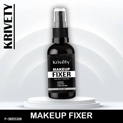 Long lasting Misty Finish Professional Makeup Fixer Spray for Face makeup Primer (50ML)-thumb0