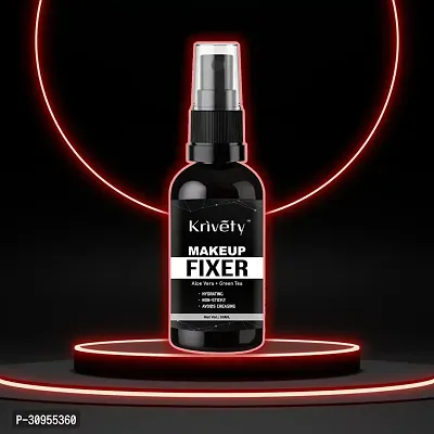 Long lasting Misty Finish Professional Makeup Fixer Spray for Face makeup Primer (50ML)-thumb3