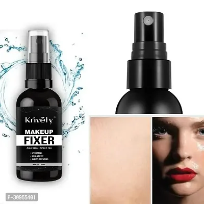 Long lasting Misty Finish Professional Makeup Fixer Spray for Face makeup Primer (50ML)-thumb0