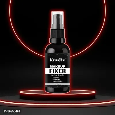 Long lasting Misty Finish Professional Makeup Fixer Spray for Face makeup Primer (50ML)-thumb3