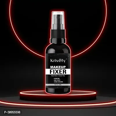 Long lasting Misty Finish Professional Makeup Fixer Spray for Face makeup Primer (50ML)-thumb2