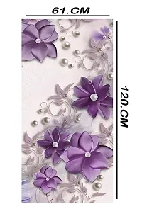 ADV WALL INDIA Waterproof Floral Single Door Fridge Sticker//self-Adhesive Stickers//fridge door sticker//trendy Floral for fridge Vinyl Sticker (Size: 120 x 61cm)-thumb4