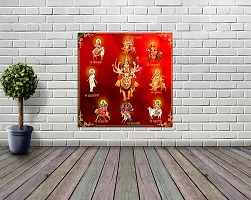 ADV WALL INDIA Serawali Ma Poster, Hindu lord poster, Waterproof Vinyl Poster (Size:24*24  Inch)-thumb3