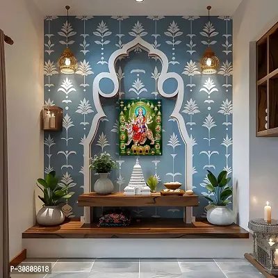 ADV WALL INDIA Serawali Ma Poster, Hindu lord poster, Waterproof Vinyl Poster (Size:18*24  Inch)-thumb3