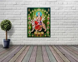 ADV WALL INDIA Serawali Ma Poster, Hindu lord poster, Waterproof Vinyl Poster (Size:18*24  Inch)-thumb3