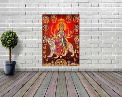 ADV WALL INDIA Serawali Ma Poster, Hindu lord poster, Waterproof Vinyl Poster (Size:24*36  Inch)-thumb3