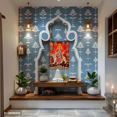 ADV WALL INDIA Serawali Ma Poster, Hindu lord poster, Waterproof Vinyl Poster (Size:24*36  Inch)-thumb3