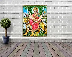 ADV WALL INDIA Serawali Ma Poster, Hindu lord poster, Waterproof Vinyl Poster (Size:18*24  Inch)-thumb3