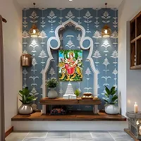 ADV WALL INDIA Serawali Ma Poster, Hindu lord poster, Waterproof Vinyl Poster (Size:18*24  Inch)-thumb2