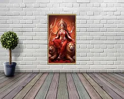 ADV WALL INDIA Serawali Ma Poster, Hindu lord poster, Waterproof Vinyl Poster (Size:20*36  Inch)-thumb2