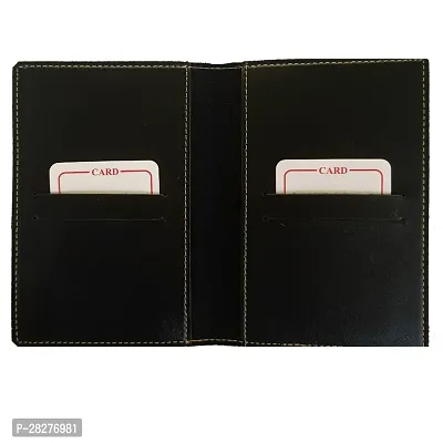 Passport Cover With Airplane Charm ( Navy Blue Color )-thumb3
