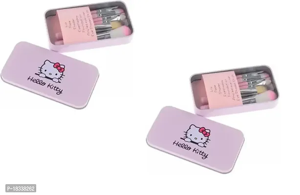 Makeup Brush Hello Kittynbsp;nbsp;Pack Of 7 Pack Of 2