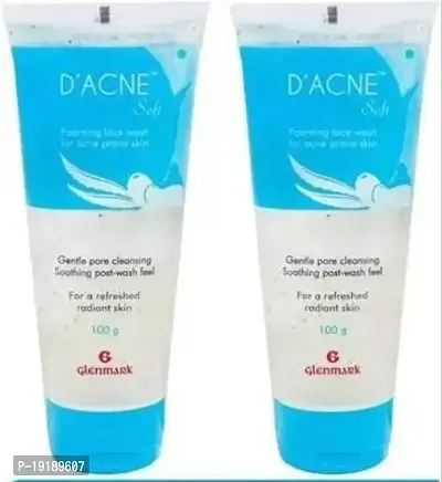 D'acne soft face wash - pimple face wash and oil control cream(pack of 2)100g Face Wash (200 g)