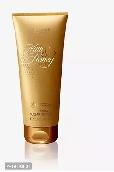 oriflame milkhoney gold sugar scrub Face Scrubs  Exfoliators-thumb0