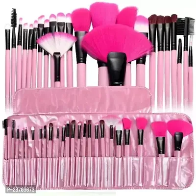 24pc pink makeup brush-thumb0