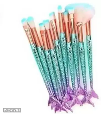 10pc fish makeup brush