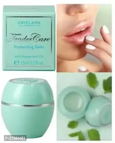 Oriflame Sweden TENDER CARE Protecting Balm with Peppermint Oil mint  (Pack of: 1, 15 g)-thumb0