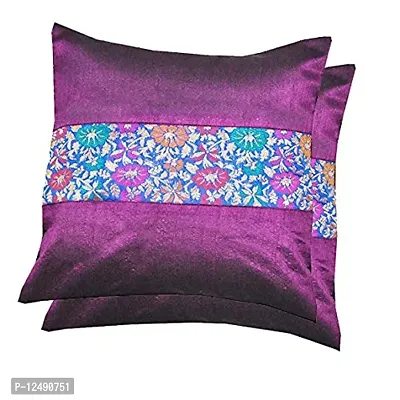 Exclusive Designer and Decorative Throw Pillow/Cushion Covers Set 12x12 inchs Set 2 pcs