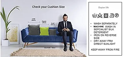 VIREO Dupion Silk Cushion Cover (12x12-inch) -Set of 5-thumb3