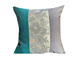 Pinkparrot Dupian Jacquard Multi Colour Throw Pillow Covers/Cushion Covers - Set of 5-thumb3