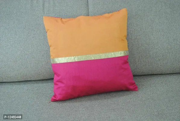 Pinkparrot dopian Silk Multi Colour Cushion