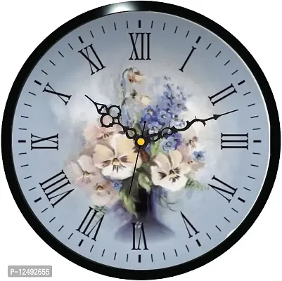 VIREO-11.20 Inches Wall Clock for Home/Living Room/Bedroom/Kitchen and Office -231404
