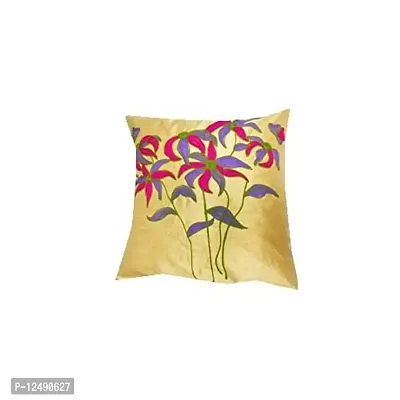 Hand EMBRODERIED Cushion Covers,16"" X 16""(40 cm X 40 cm) Set of 5 PCS-thumb2